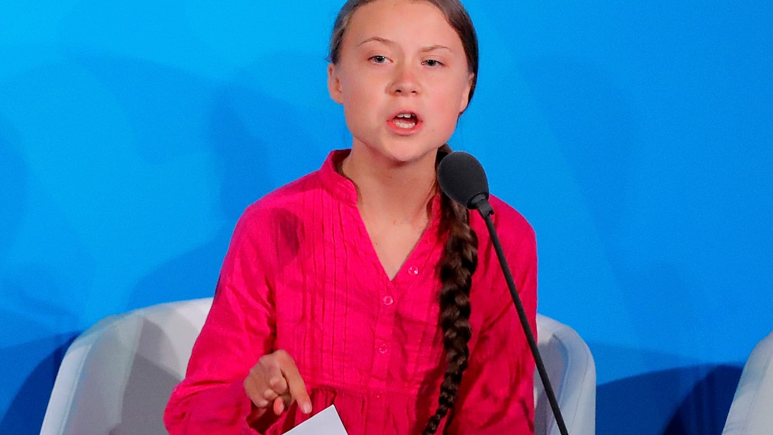 Sírva tartotta meg beszédét az ENSZ-ben Greta Thunberg
