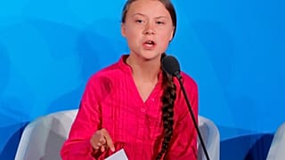 Sírva tartotta meg beszédét az ENSZ-ben Greta Thunberg