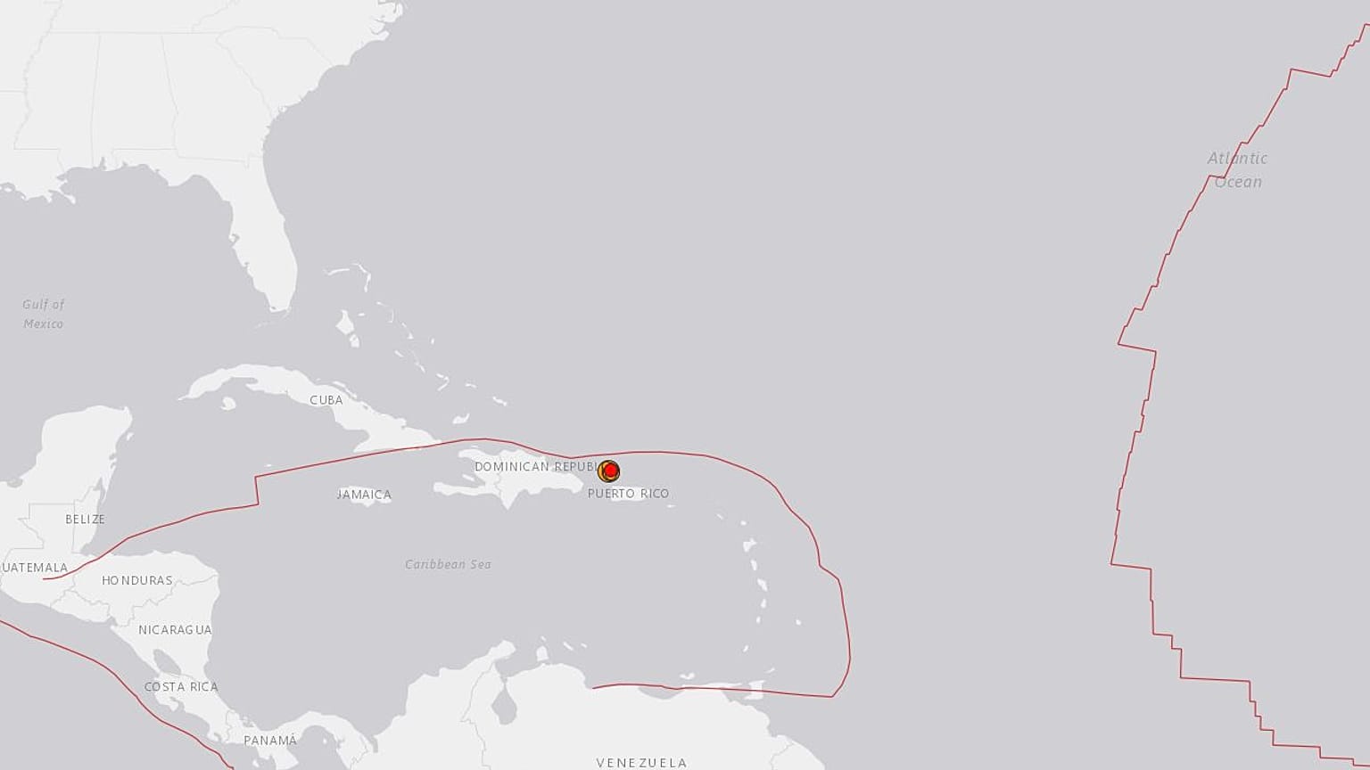 Un fuerte terremoto sacude Puerto RIco, amenazado por una tormenta tropical