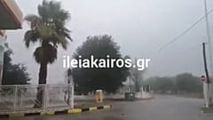 Πλημμύρες στην Ηλεία  - Δύο νεκροί από κεραυνούς