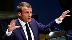 Macron: Trump ve Ruhani'nin müzakerelere başlaması için şartlar oluştu