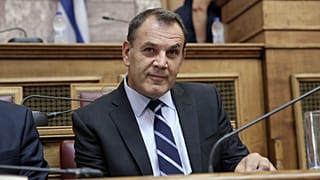 Ο υπουργός Εθνικής Άμυνας, Νίκος Παναγιωτόπουλος 