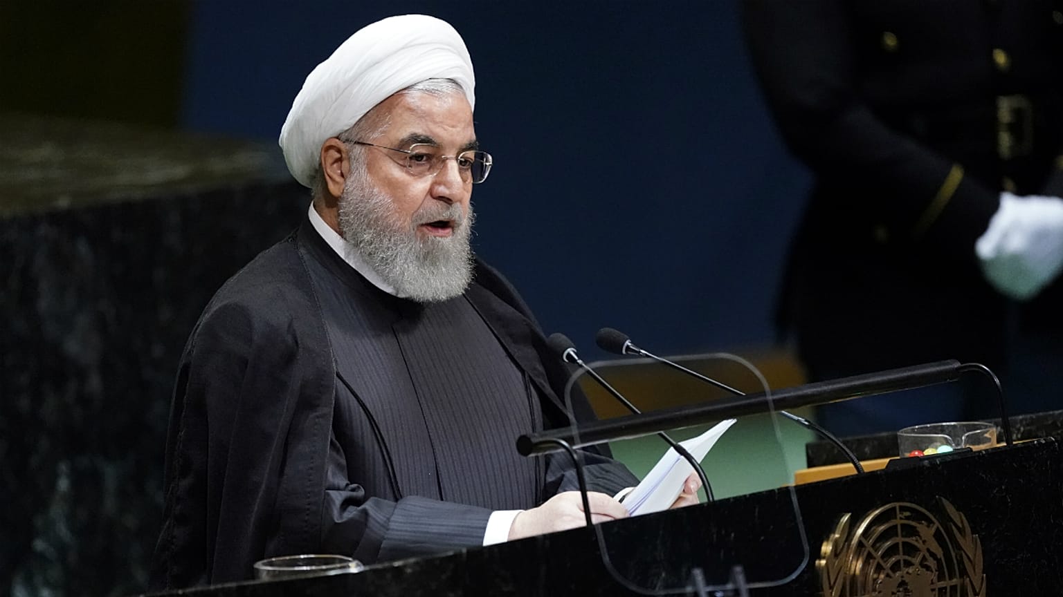 روحانی در مجمع عمومی سازمان ملل: پاسخ ایران به مذاکره تحت تحریم «نه» است