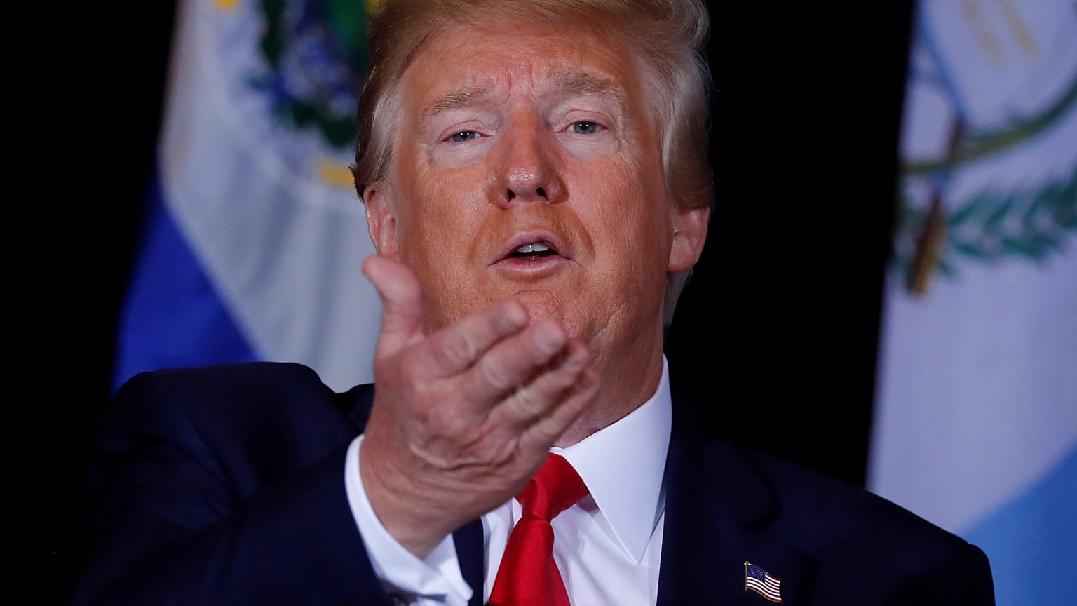 U.S. President Donald Trump  74th session of the United Nations General Assembly (UNGA) at U.N. headquarters in New York City, New York, U.S., September 25, 2019. 