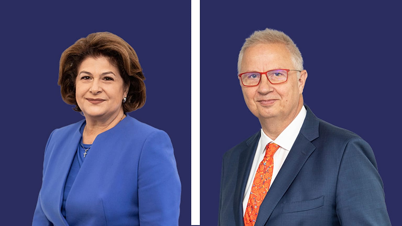 Rovana Plumb y Laszlo Trocsanyi