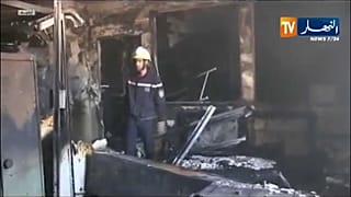 الصورة نقلاً عن تلفزيون النهار الجزائري