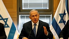 رئيس الوزراء الإسرائيلي بنيامين نتنياهو