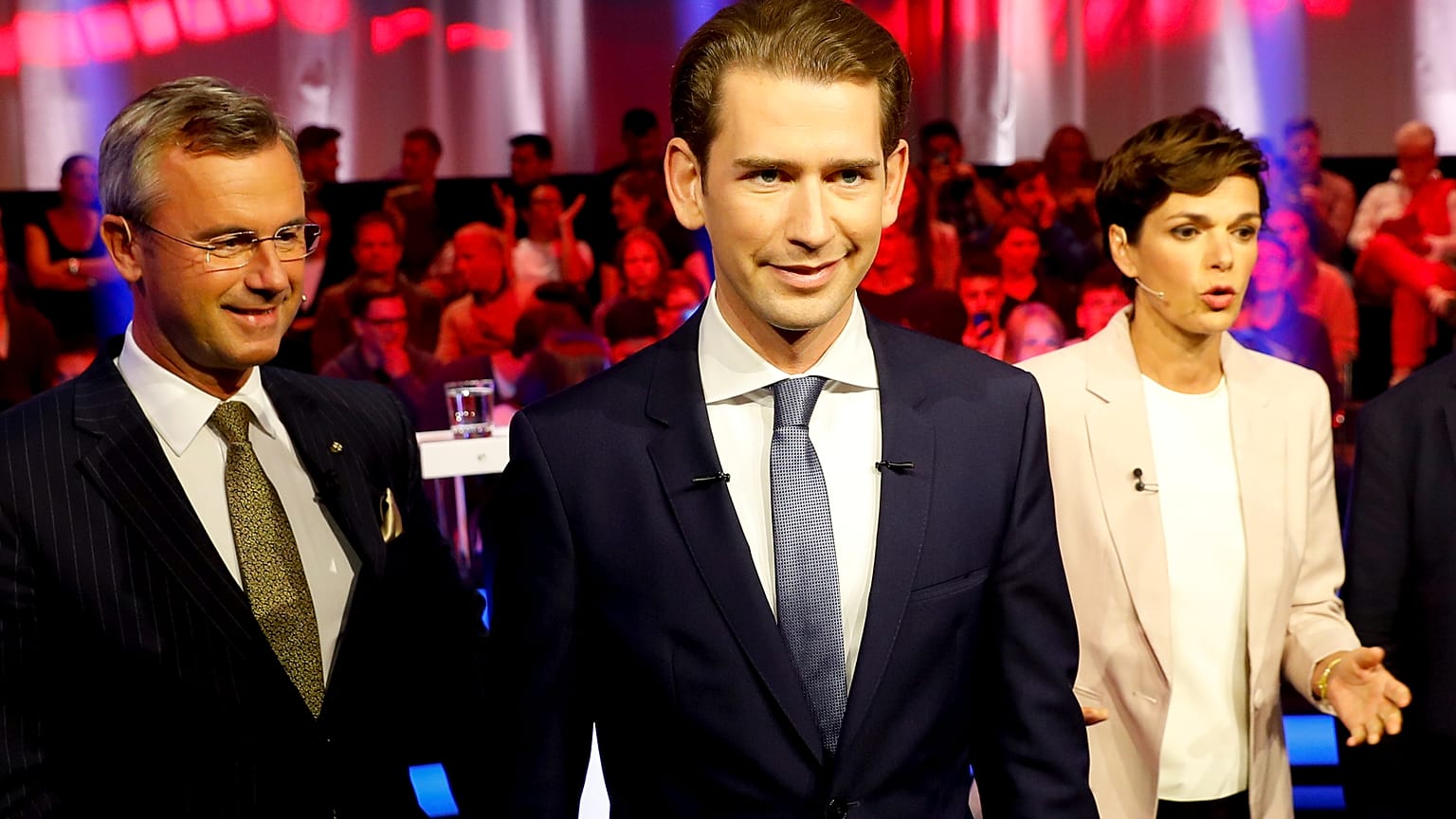 Excanciller de Austria y líder del Partido Popular Austriaco Sebastian Kurz