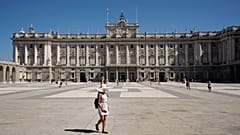El Palacio Real, Madrid, España