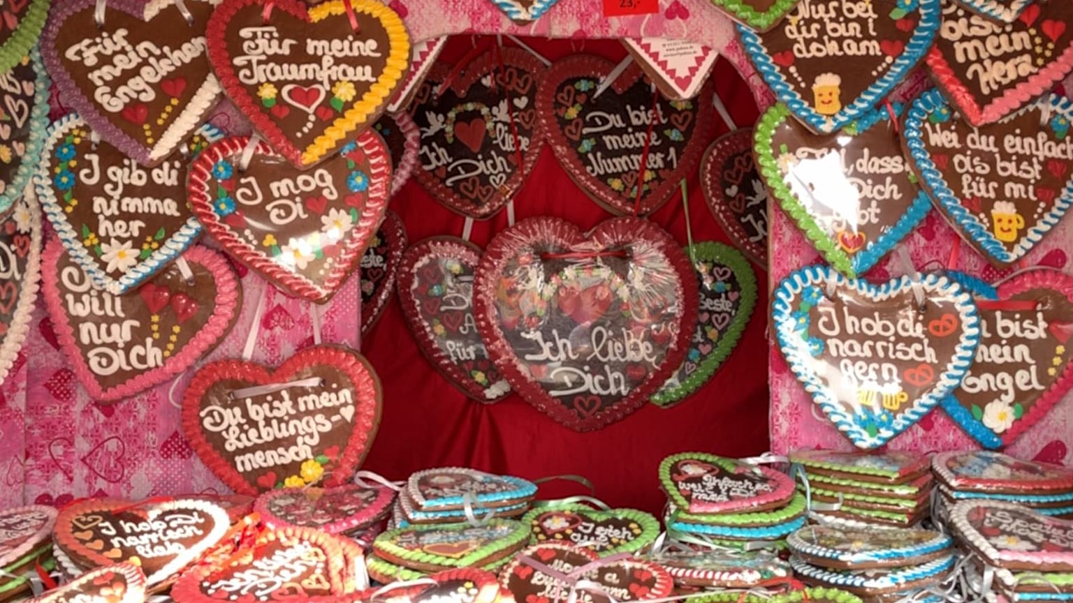 Wiesn-Herzen: Cliché, aber unglaublich beliebt