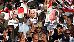 مظاهرات حاشدة مؤيدة للسيسي في القاهرة