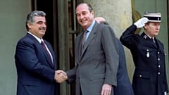 Refik Hariri ve Jacques Chirac
