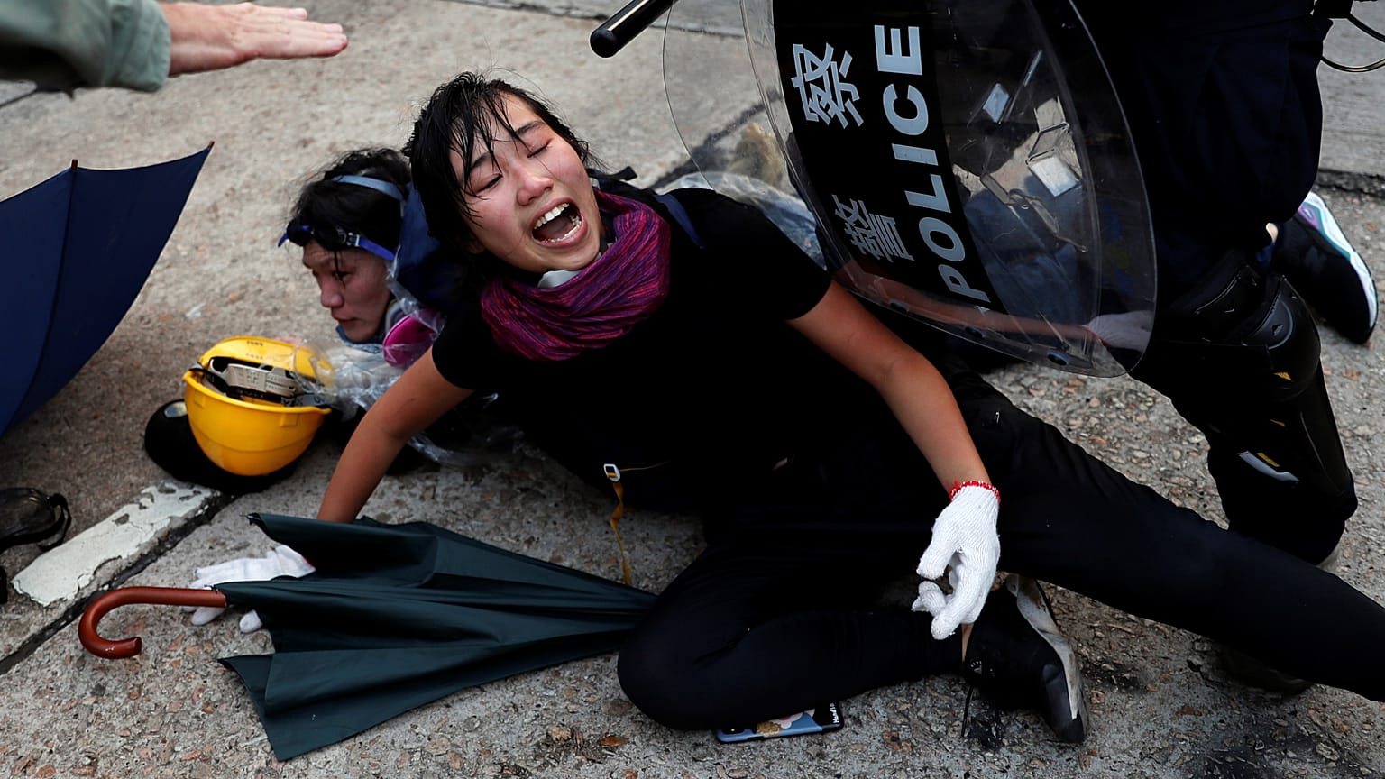 Hong Kong : le week-end le plus violent