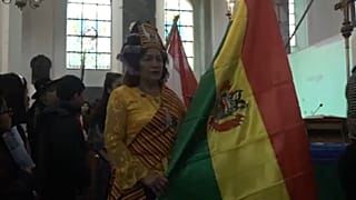 Solidaridad latina en Bruselas