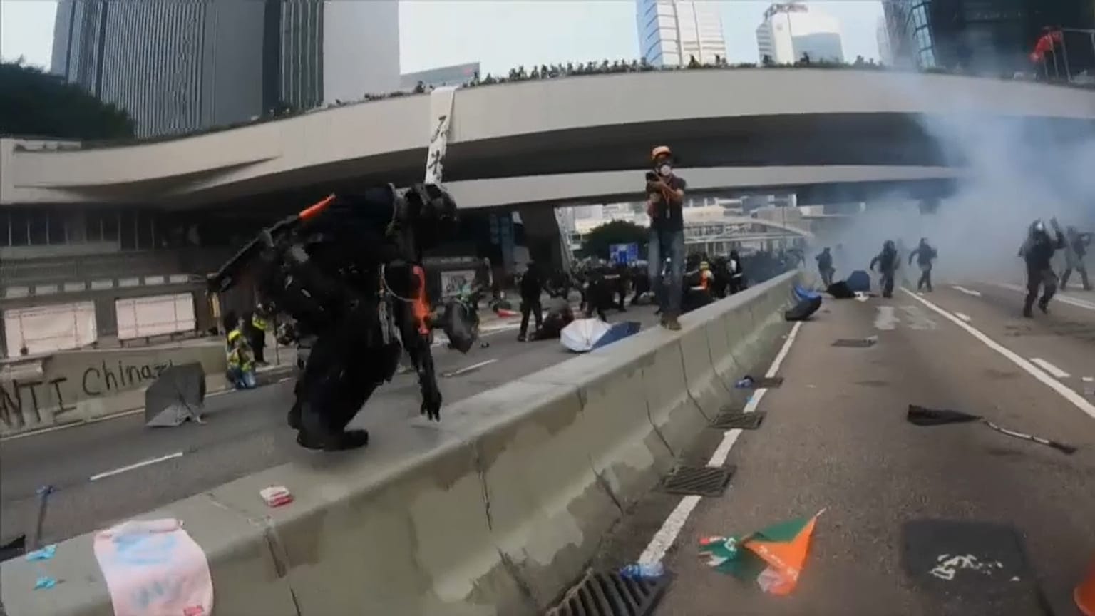 Hong Kong protests expected to go ahead on China anniversary despite ban 