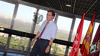 El alcalde en la presentación del plan