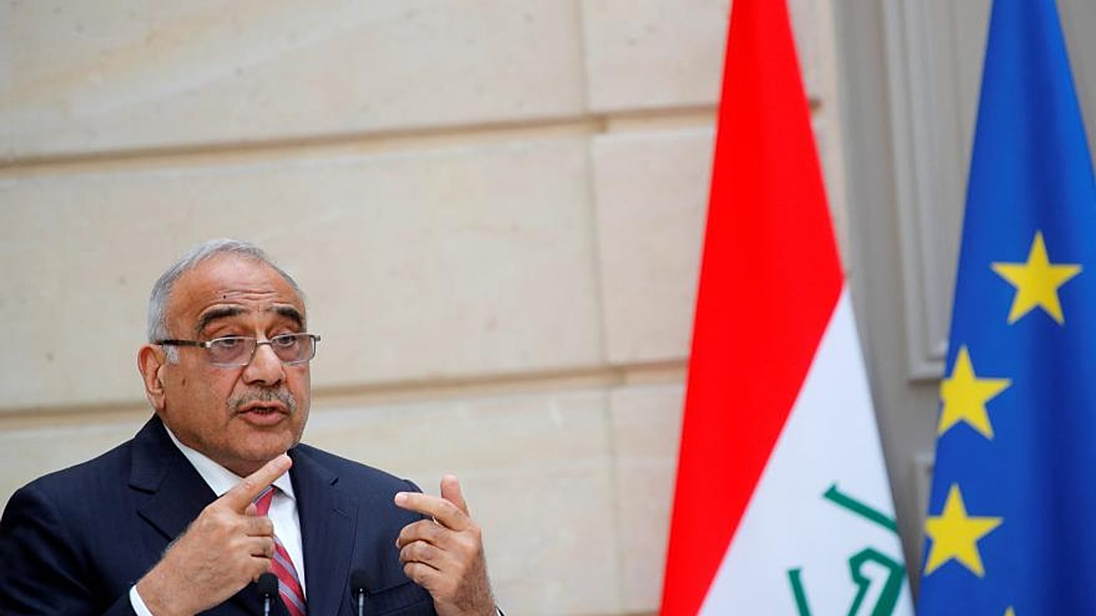 رئيس الوزراء العراقي عادل عبد المهدي 