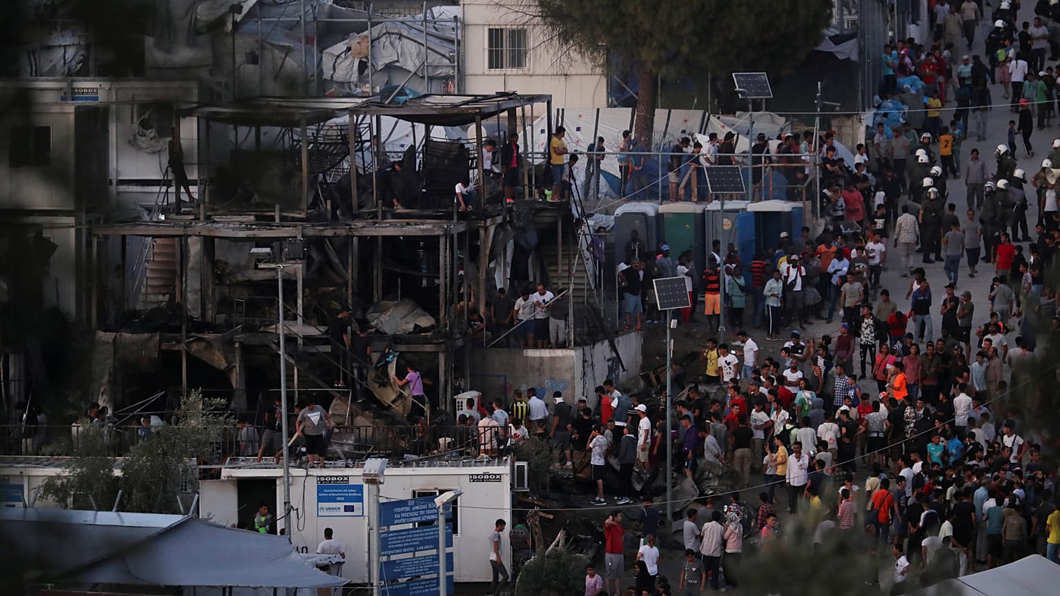 Grecia, il campo profughi di Moria "è una bomba a orologeria pronta a esplodere"