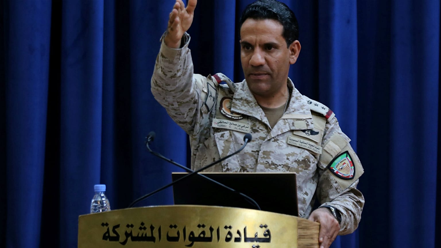 ترکی المالکی، سخنگوی ائتلاف نظامی عربستان