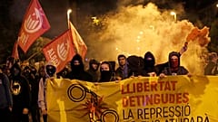 Tensión máxima en Cataluña en la conmemoración del 1-O