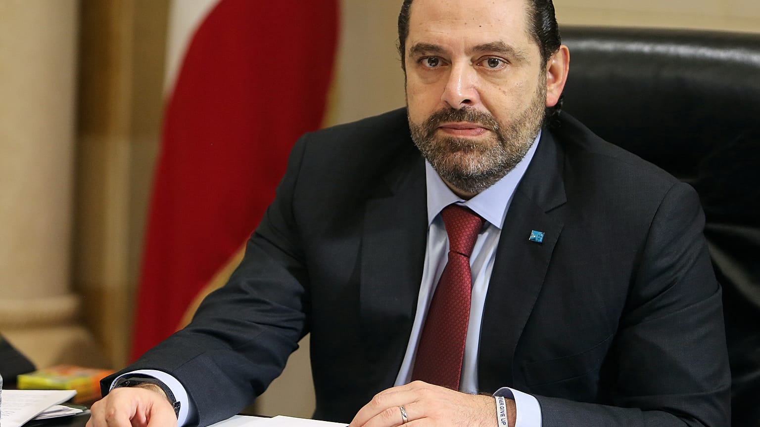 رئيس وزراء لبنان سعد الحريري