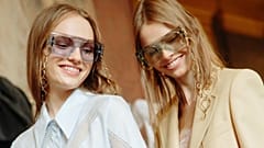 "Stella girls smiling for the summer season, captured backstage at our runway show in Paris"