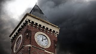 Le ciel de Rouen après l'incendie de l'usine Lubrizol, le 26 septembre 2019.