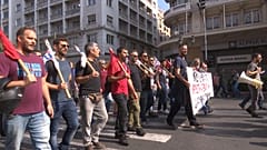 Ολοκληρώθηκαν χωρίς απρόοπτα οι απεργιακές πορείες