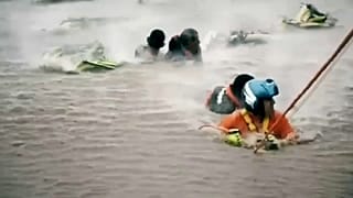 La tormenta Narda obligó a un rescate extremo en las inundaciones del estado mexicano de Jalisco
