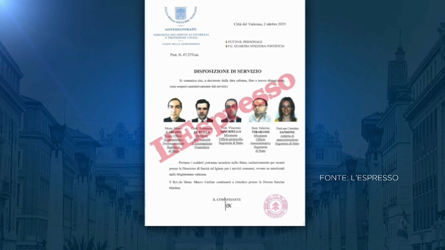 Tremano i faccendieri del Vaticano