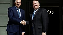 Συνάντηση Δένδια-Πομπέο στο υπουργείο Εξωτερικών 
