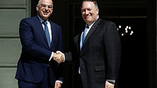 Συνάντηση Δένδια-Πομπέο στο υπουργείο Εξωτερικών 