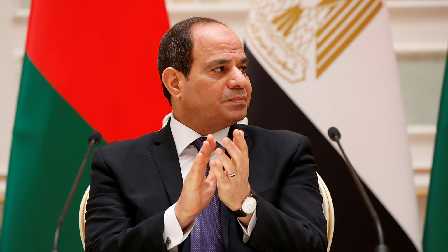 الرئيس المصري عبد الفتاح السيسي 