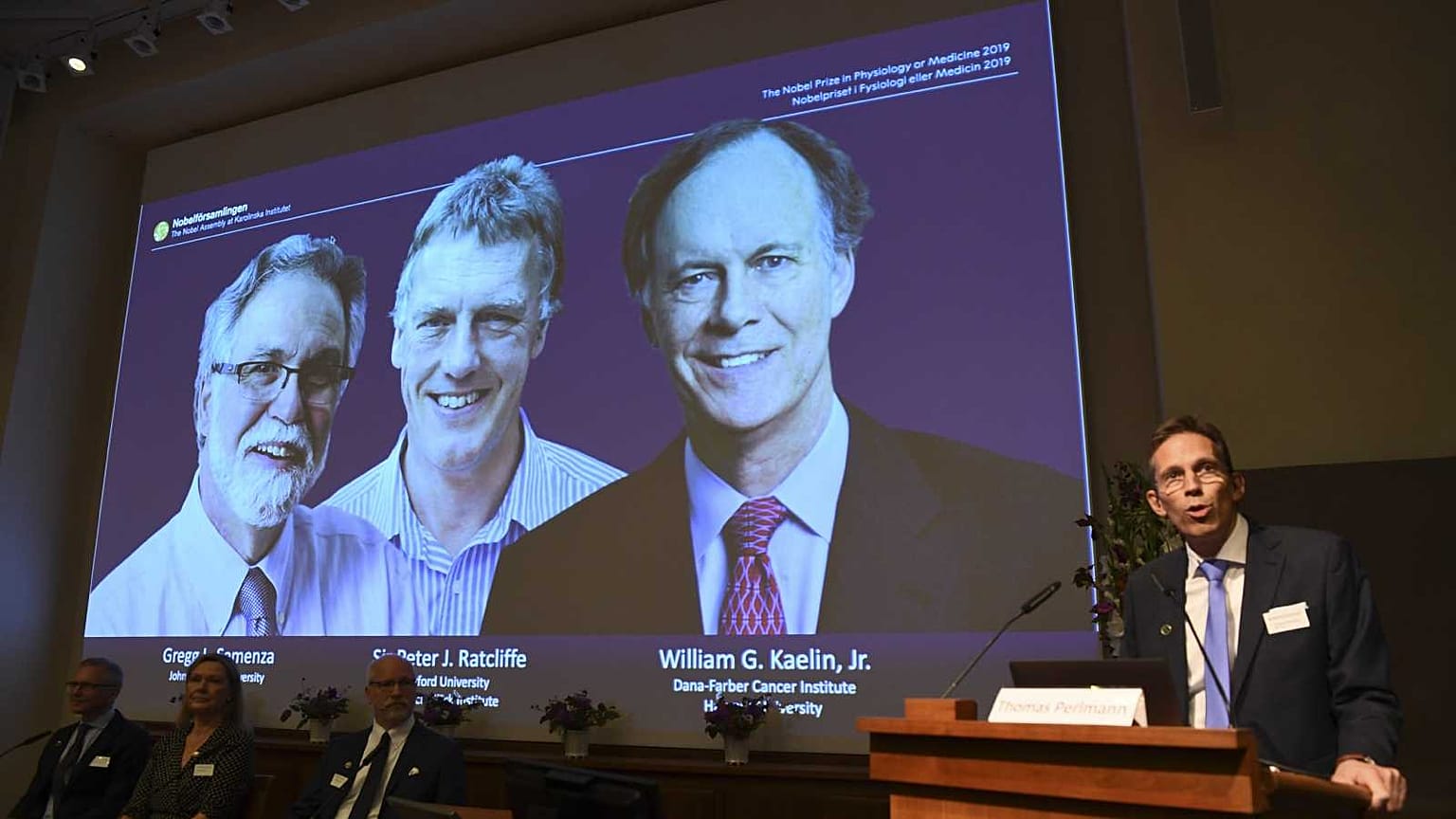 Medizin-Nobelpreis 2019 für William Kaelin, Gregg Semenza und Peter Ratcliffe 