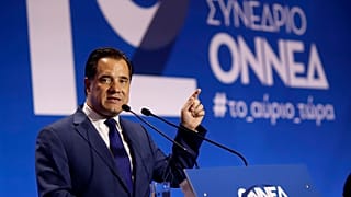 Ο υπουργός Ανάπτυξης Άδωνις Γεωργιάδης 