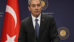 ANKARA, TURKEY - AUGUST 02: Turkish Foreign Ministry Spokesman Hami Aksoy ( Fatih Aktaş - Anadolu Agency )