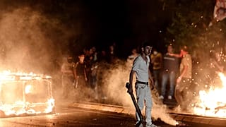 A protestor in Gezi Park, Istanbul June 2013.