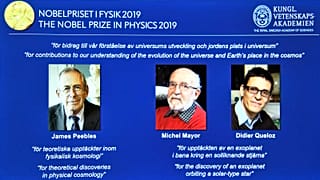 Le Nobel de physique 2019 attribué à trois cosmologues