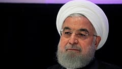 الرئيس الإيراني حسن روحاني 