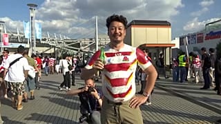 Giappone: i colori del rugby sulla pelle
