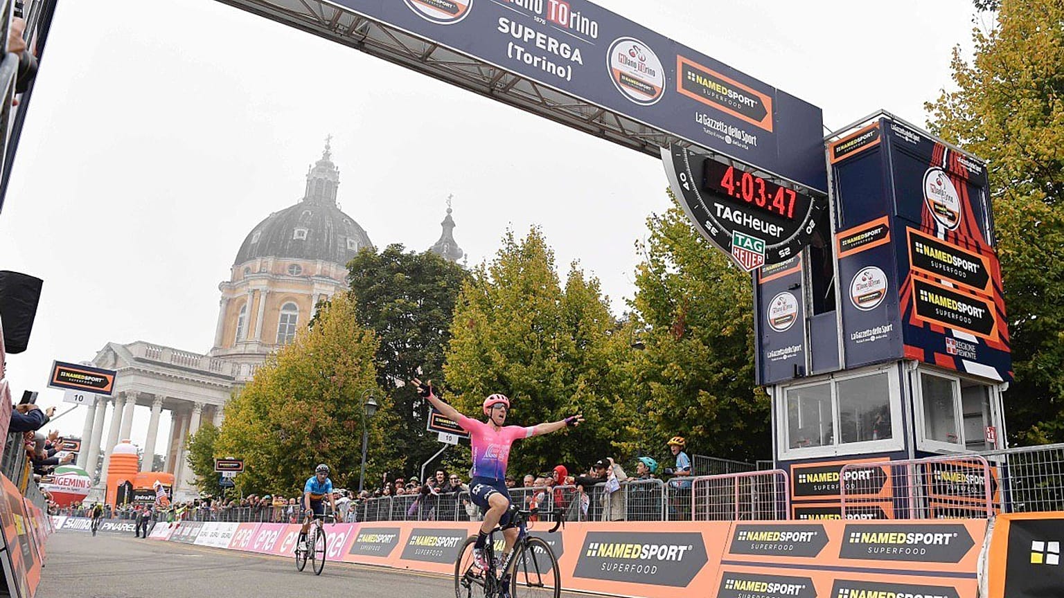 La vittoria di Woods all'ombra della Basilica di Superga. 