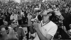 Muere Andrés Gimeno, mito del tenis español