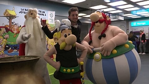 Next stop, Place De Clichix: Paris metro stations renamed for Asterix 