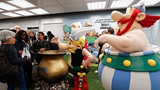 Lutèce et son métro fêtent les 60 ans d'Astérix