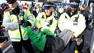 London: Protest gegen den Flugverkehr