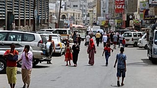 شارع في عدن يوم 12 أغسطس/ آب 2019 