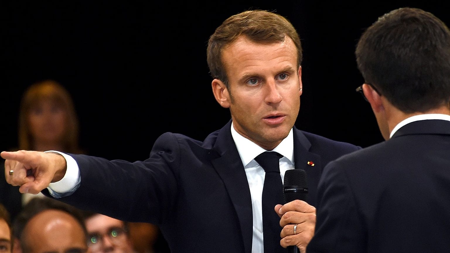 File photo of Macron, who has warned Turkey over its action in northern Syria