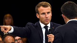 File photo of Macron, who has warned Turkey over its action in northern Syria