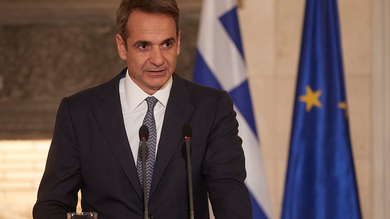 Ο πρωθυπουργός Κυριάκος Μητσοτάκης