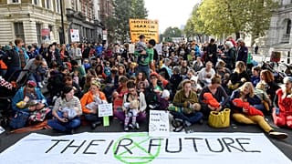 Protesta de madres amamantando el 9 de octubre